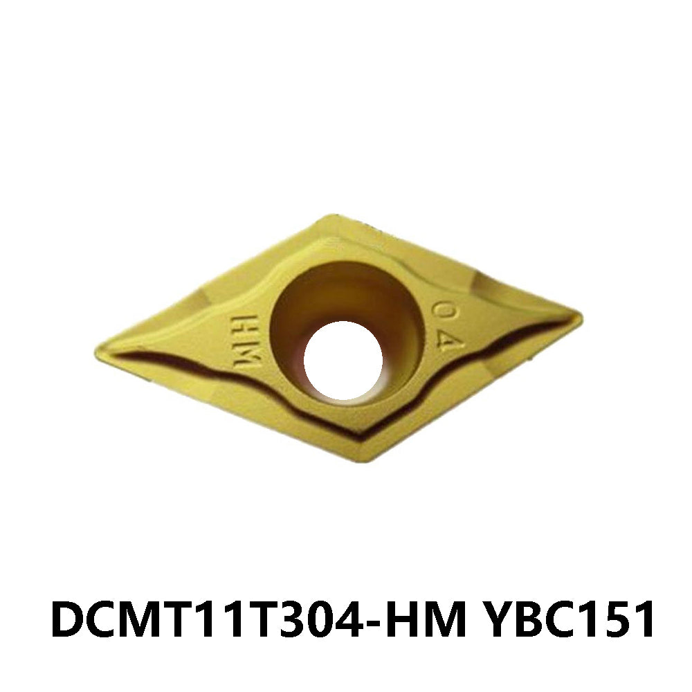 Zcc.ct 100% Original DCMT11T304-HM YBC151 turning Insert 10 pcs