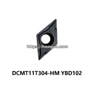 Original ZCC-CT DCMT11T304-HM YBD102 Carbide Turning Insert - Diamond 55° | Steel, Cast Iron (10 PCS)