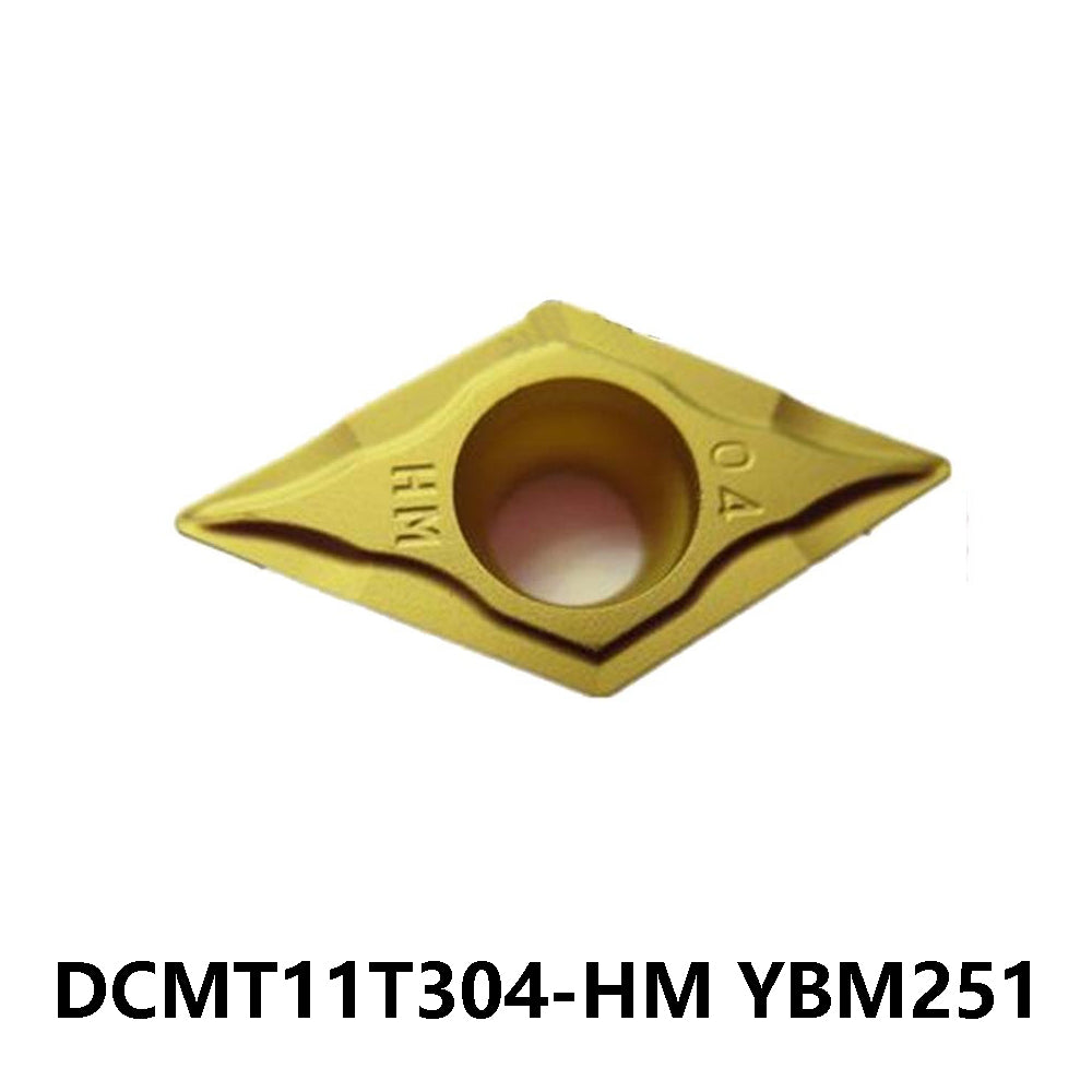 Zcc.ct 100% Original DCMT11T304-HM YBM251 turning Insert 10 pcs