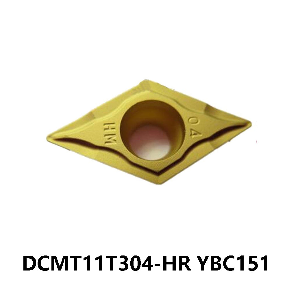Zcc.ct 100% Original DCMT11T304-HR YBC151 turning Insert 10 pcs