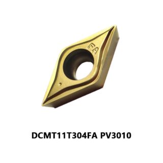 Original TaeguTec DCMT11T304FA PV3010 Carbide Turning Insert - Diamond 55° (10 PCS)