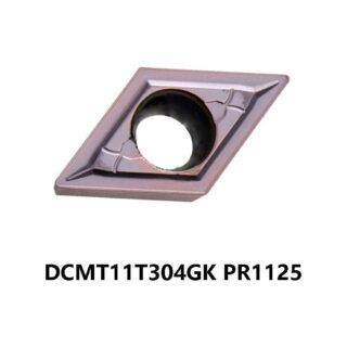 Original Kyocera DCMT11T304GK PR1125 Carbide Turning Insert - Diamond 55° (10 PCS)