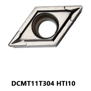 Original Mitsubishi DCMT11T304 Carbide Turning Insert - Diamond 55° (10 PCS) DCMT11T304 HTI10