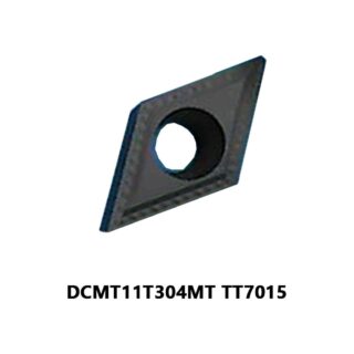 Original TaeguTec DCMT11T304MT TT7015 Carbide Turning Insert - Diamond 55° (10 PCS)
