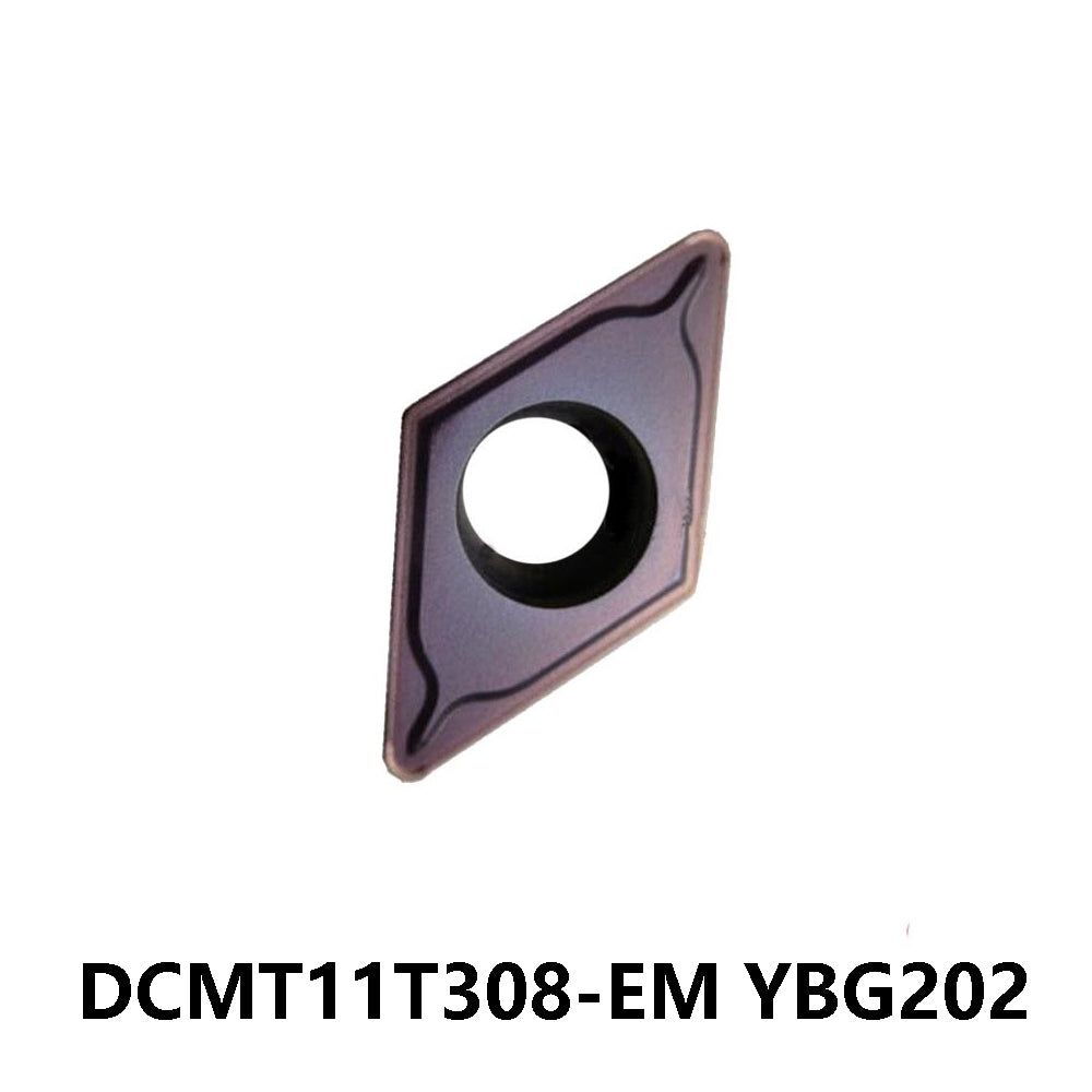 Zcc.ct 100% Original DCMT11T308-EM YBG202 Turning Insert 10 pcs