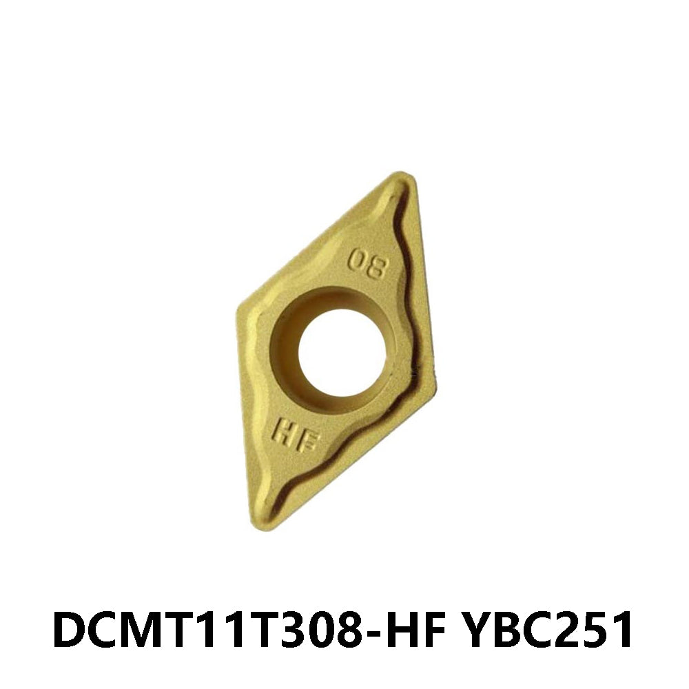 Zcc.ct 100% Original  DCMT11T308-HF YBC251 Turning Insert 10 pcs