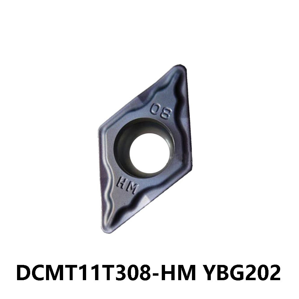 Zcc.ct 100% Original DCMT11T308-HM YBG202 Turning Insert 10 pcs