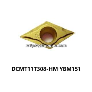 Original ZCC-CT DCMT11T308-HM YBM151 Carbide Turning Insert - Diamond 55° | Steel, Stainless Steel (10 PCS)