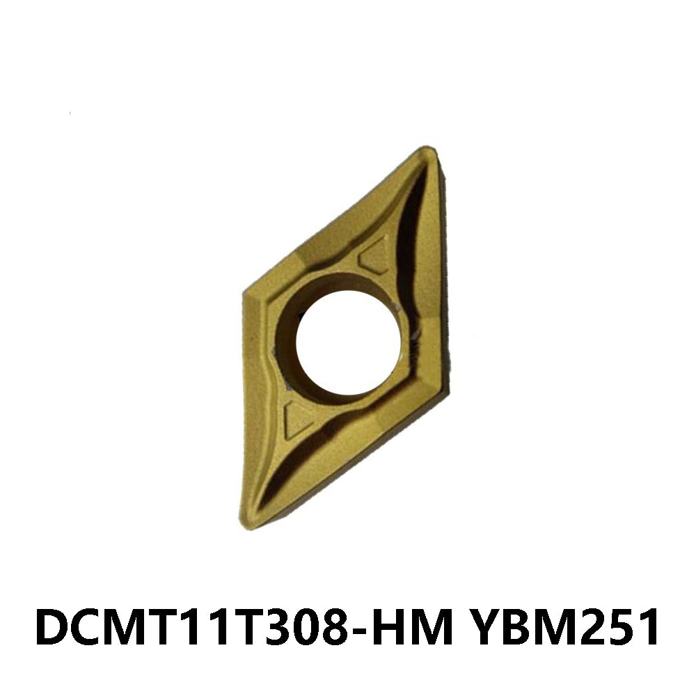 Zcc.ct 100% Original DCMT11T308-HM YBM251 turning Insert 10 pcs