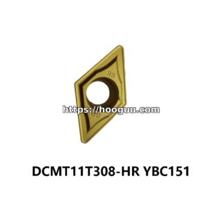Original ZCC-CT DCMT11T308-HR YBC151 Carbide Turning Insert - Diamond 55° | Steel (10 PCS)
