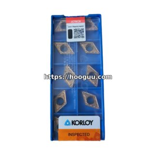 Original Korloy DCMT11T308-MP NC9125 Carbide Turning Insert - Diamond 55° | Steel, Stainless Steel