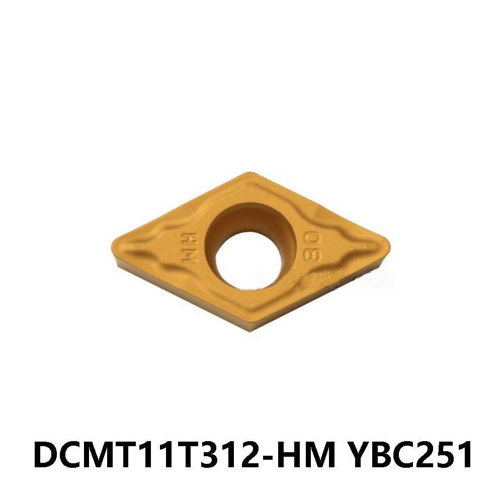 Zcc.ct 100% Original DCMT11T312-HM YBC251 Turning Insert 10 pcs