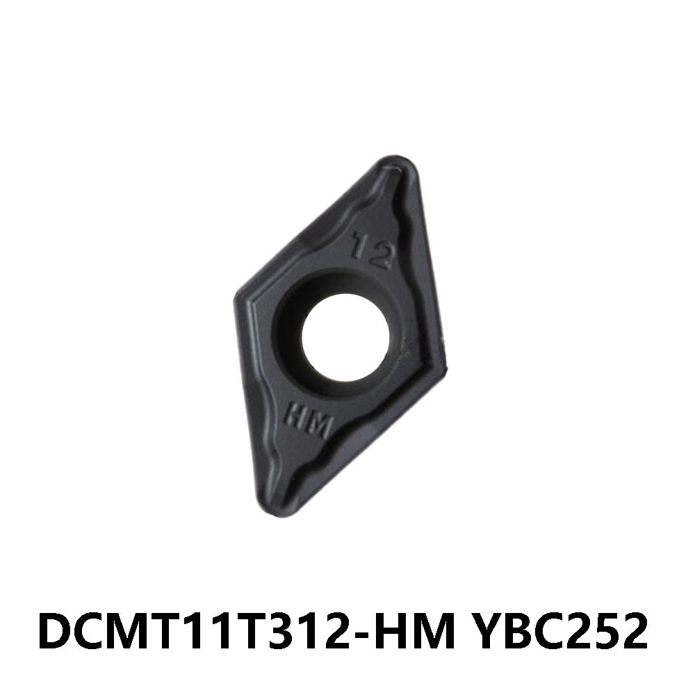 Zcc.ct 100% Original DCMT11T312-HM YBC252 Turning Insert 10 pcs
