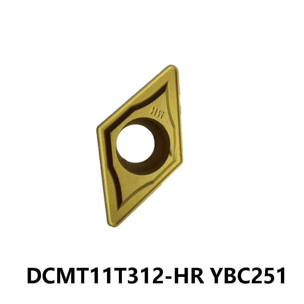 Zcc.ct 100% Original DCMT11T312-HR YBC251 Turning Insert 10 pcs