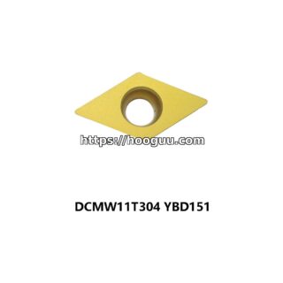 Original ZCC-CT DCMW11T304 YBD151 Carbide Turning Insert - Diamond 55° (10 PCS)