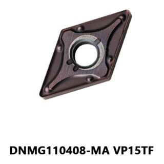 Original Mitsubishi DNMG110408-MA VP15TF Carbide Turning Insert - Diamond 55° | Steel, Stainless Steel (10 PCS)
