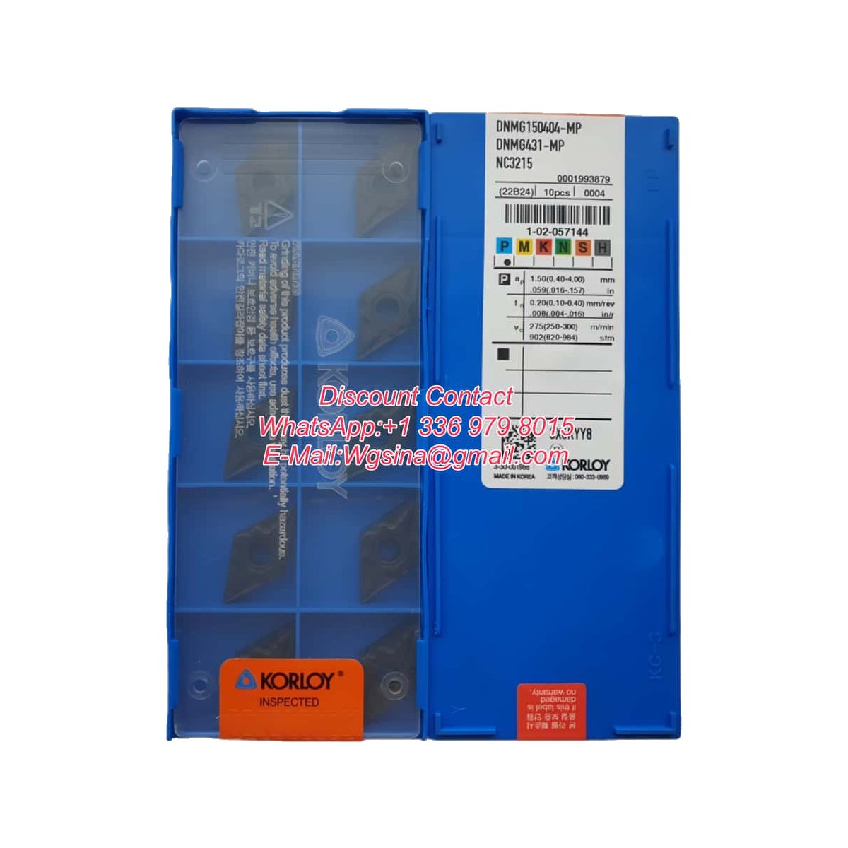 DNMG150404-MP NC3215