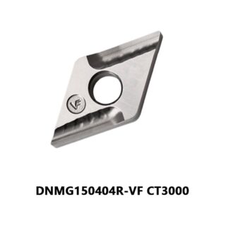 Original TaeguTec DNMG150404R-VF CT3000 Carbide Turning Insert - Diamond 55° (10 PCS)