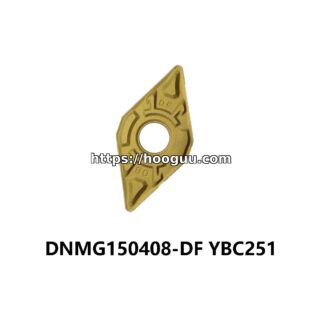 Original ZCC-CT DNMG150408-DF YBC251 Carbide Turning Insert - Diamond 55° | Steel (10 PCS)