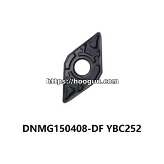 Original ZCC-CT DNMG150408-DF YBC252 Carbide Turning Insert - Diamond 55° | Steel, Stainless Steel (10 PCS)