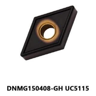 Original Mitsubishi DNMG150408-GH UC5115 Carbide Turning Insert - Diamond 55° | Steel (10 PCS)