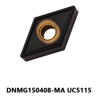 Original Mitsubishi DNMG150408-MA UC5115 Carbide Turning Insert - Diamond 55° | Steel (10 PCS)