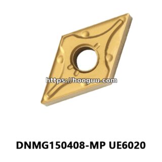 Original Mitsubishi DNMG150408-MP UE6020 Carbide Turning Insert - Diamond 55° | Steel (10 PCS)