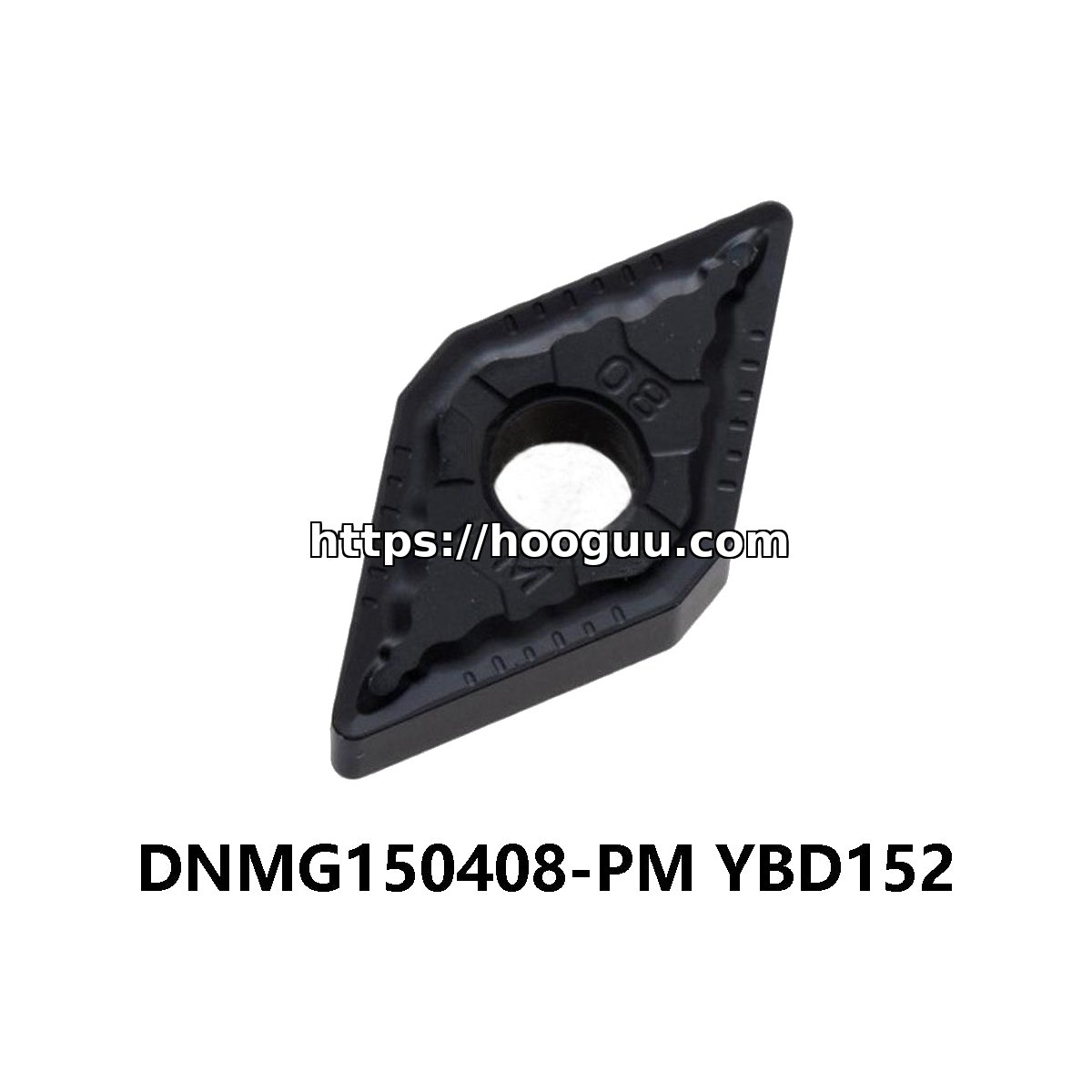 Original ZCC-CT DNMG150408-PM YBD152 Carbide Insert - Diamond 55° | Steel, Cast Iron, Titanium (10 PCS)