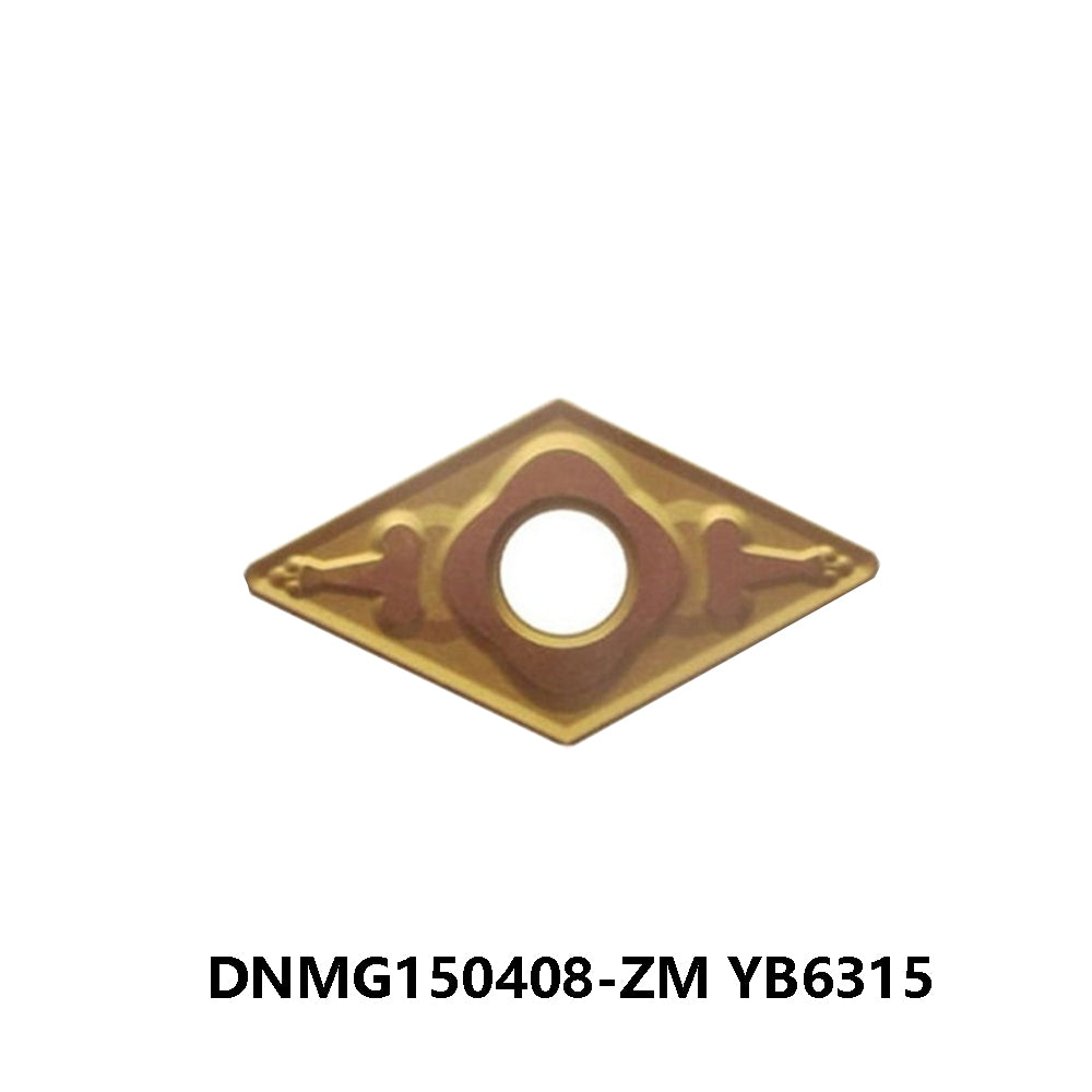 ZCC DNMG150408-ZM YB6315 Carbide Turning Insert - Diamond 55° | Steel, Titanium (10 PCS)