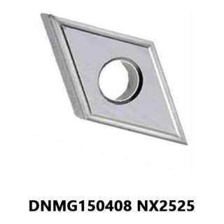 Original Mitsubishi DNMG150408 NX2525 Carbide Turning Insert - Diamond 55° | Steel (10 PCS)