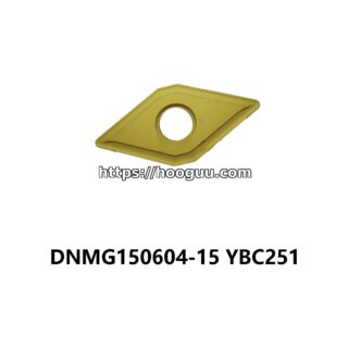 Original ZCC-CT DNMG150604-15 YBC251 Carbide Turning Insert - Diamond 55° | Steel & More (10 PCS)