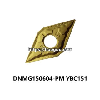 Original ZCC-CT DNMG150604-PM YBC151 Carbide Turning Insert - Diamond 55° | Steel, Cast Iron, Aluminum (10 PCS)