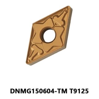 Original Tungaloy DNMG150604-TM T9125 Carbide Turning Insert - Diamond 55° | Steel (10 PCS)