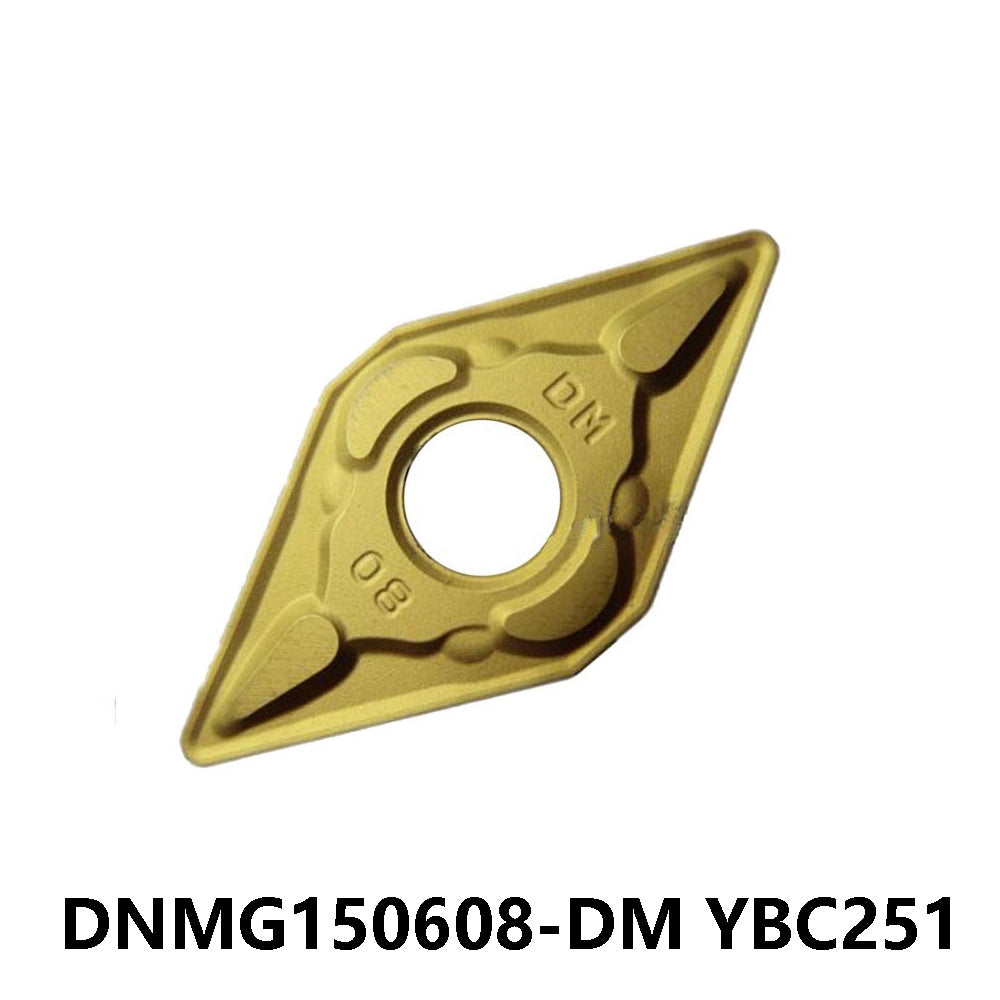 ZCC DNMG150608-DM YBC251 Carbide Turning Insert - Diamond 55° | Steel, Cast Iron (10 PCS)