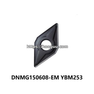 Original ZCC-CT DNMG150608-EM YBM253 Carbide Turning Insert - Diamond 55° | Steel, Stainless Steel (10 PCS)