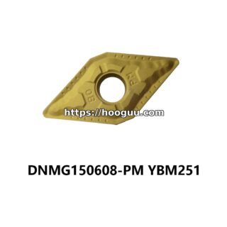 Original ZCC-CT DNMG150608-PM YBM251 Carbide Turning Insert - Diamond 55° | Steel & More (10 PCS)