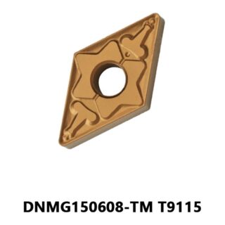 Original Tungaloy DNMG150608-TM T9115 Carbide Turning Insert - Diamond 55° | Steel (10 PCS)