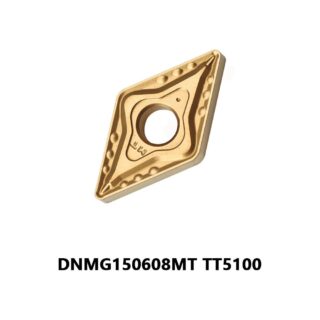 Original TaeguTec DNMG150608MT TT5100 Carbide Turning Insert - Diamond 55° (10 PCS)