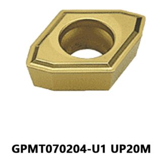 Original Mitsubishi GPMT070204-U1 Carbide Insert (10 PCS) GPMT070204-U1 UP20M