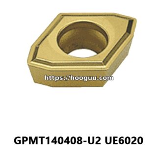 Original Mitsubishi GPMT140408-U2 UE6020 Carbide Insert | Steel, Stainless Steel (10 PCS)