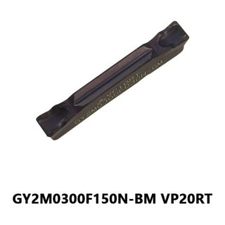 Original Mitsubishi GY2M0300F150N-BM VP20RT Carbide Grooving/Parting Insert | Steel & More (10 PCS)