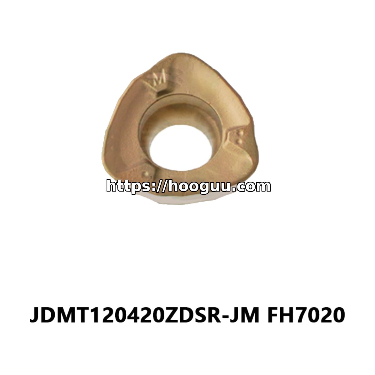 Original Mitsubishi JDMT120420ZDSR-JM FH7020 Carbide Milling Insert | Steel & More