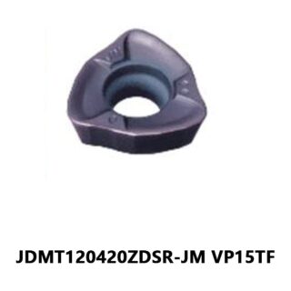 Original Mitsubishi JDMT120420ZDSR-JM VP15TF Carbide Milling Insert | Steel, Stainless Steel (10 PCS)