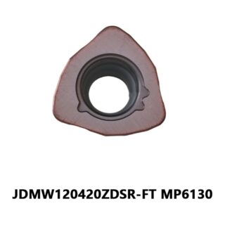 Original Mitsubishi JDMW120420ZDSR-FT MP6130 Carbide Milling Insert (10 PCS)