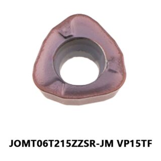 Original Mitsubishi JOMT06T215ZZSR-JM VP15TF Carbide Milling Insert | Steel, Stainless Steel (10 PCS)