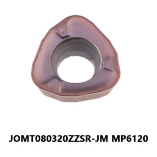 Original Mitsubishi JOMT080320ZZSR-JM MP6120 Carbide Milling Insert (10 PCS)