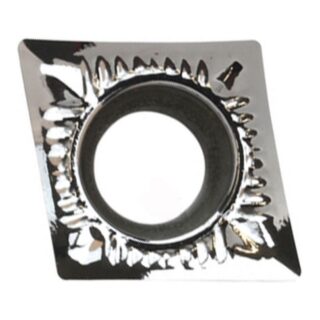 Original Korloy CCGT120404-AK2 H01 Carbide Turning Insert - Diamond 80° | Aluminum, Non-Ferrous (10 PCS)