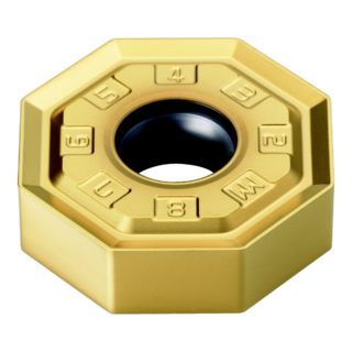 Original Korloy ONMX0806ANN-MF PC5300 Carbide Milling Insert - Octagonal | Steel (10 PCS)