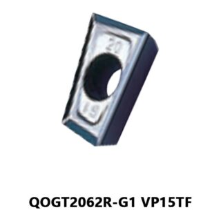 Original Mitsubishi QOGT2062R-G1 VP15TF Carbide Milling Insert | Steel, Stainless Steel (10 PCS)