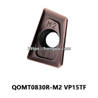 Original Mitsubishi QOMT0830R-M2 VP15TF Carbide Milling Insert | Aluminum (10 PCS)